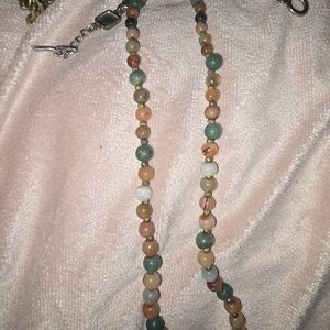 Handmade Multi-Color Beaded Necklace - Unbranded